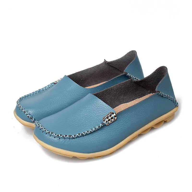 Women's Flat Slip On Shoes Colorful Loafers