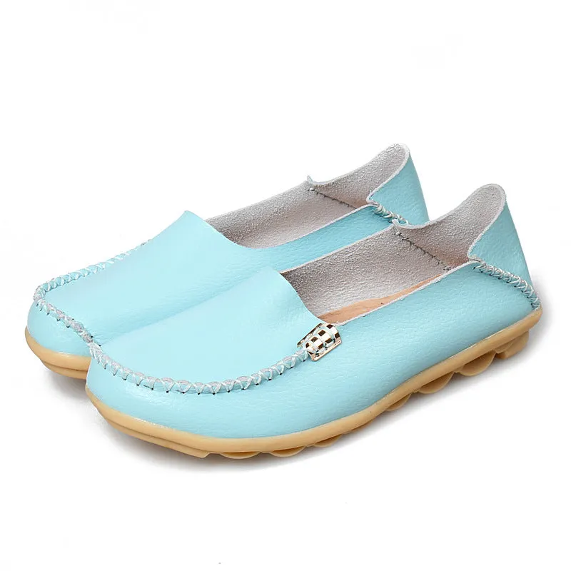 Women's Flat Slip On Shoes Colorful Loafers
