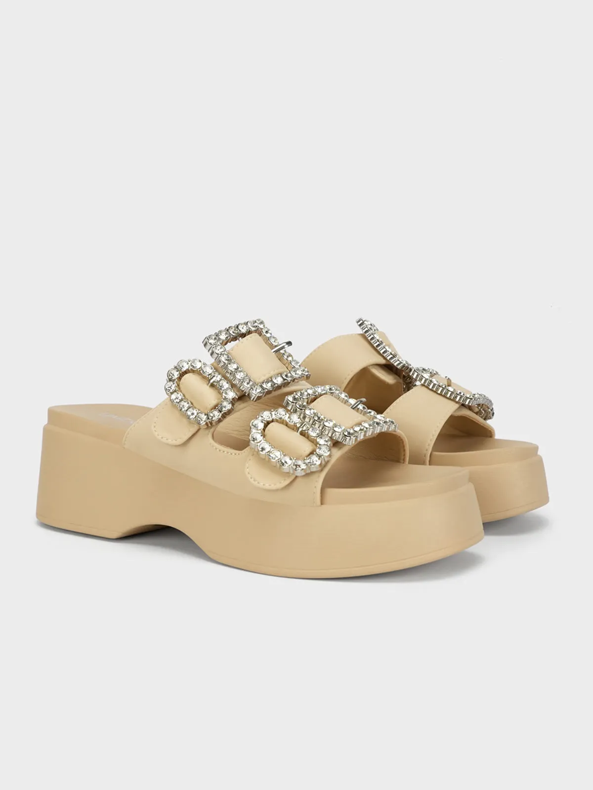 Women's "ALYTH" Buckled Adorned Sandals