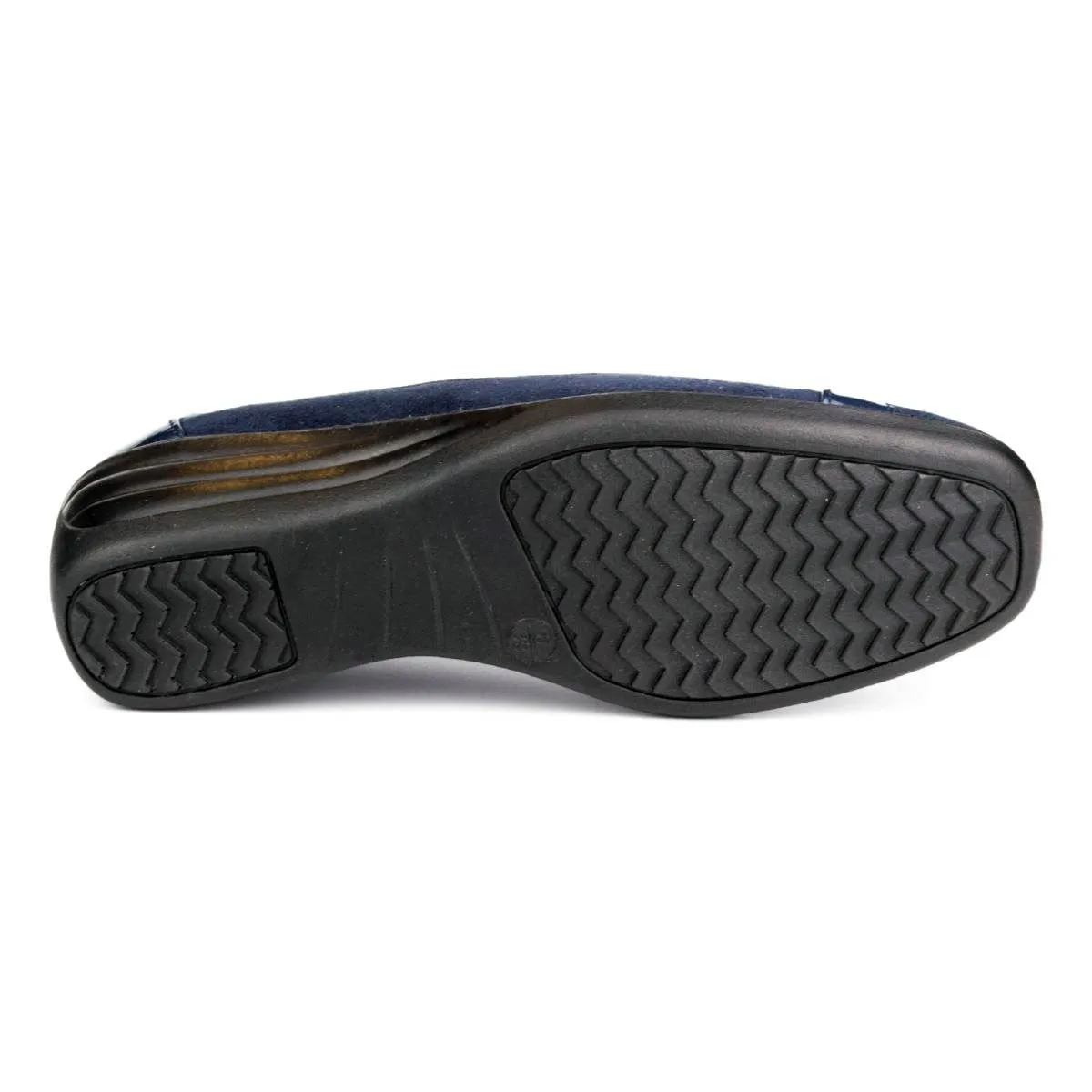 Womens Wedge Shoes Slip On Black